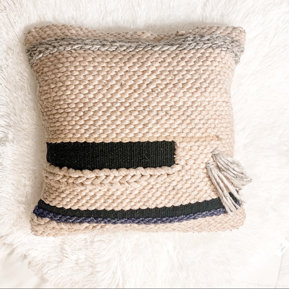 Set of two Wool Blush Pink throw pillow covers